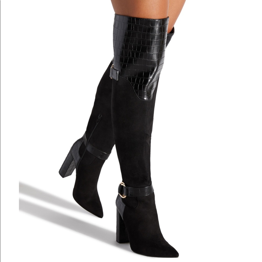 Over the knee boot